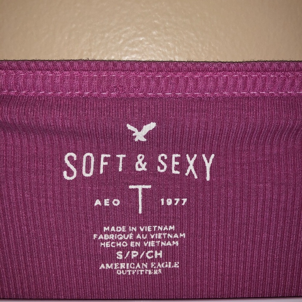 Pink american eagle shirt - Picture 2 of 2
